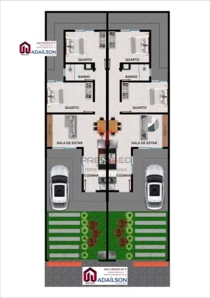 Imagem Apresentamos o Residencial Malibu em construção no Loteamento Lisboa II São Jose SC Brasil