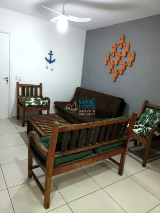 APARTAMENTO (Mobiliado) A 300 METROS DA PRAIA DO PEREQUÊ-AÇÚ COM ÁREA DE LAZER COMPLETA!