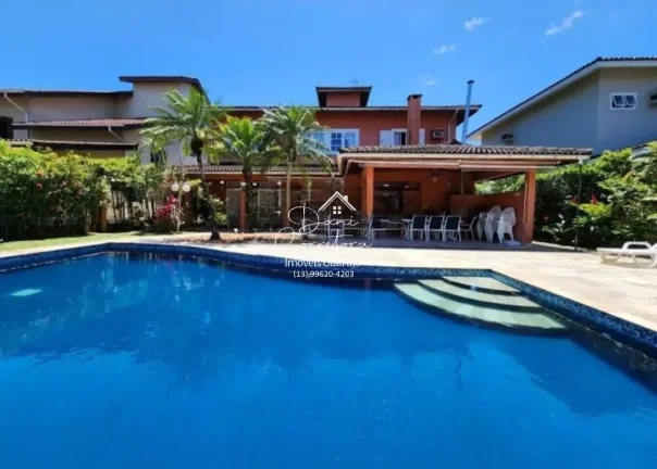 Imagem Imperdível casa em condomínio na Enseada, Guarujá-SP: 4 quartos, 4 suítes, 2 salas, 5 banheiros, 4 vagas, 350m².