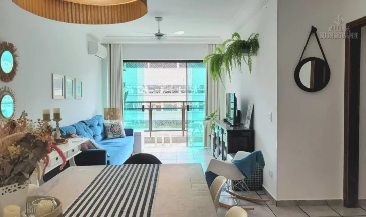 Imagem Apartamento no Guarujá, com 2 quartos, sendo 1 suíte, 100m², e com vista livre!