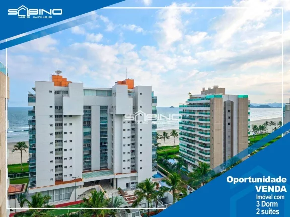 Apartamento à venda na Riviera - Edifício Fernando de Noronha, com 3 dormitórios 2 suítes 155m²