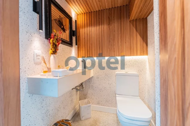 Imagem Sobrado, 114 m² - 02 suites - sala cozinha, lavanderia, espaço gourmt- Codominio Fechado