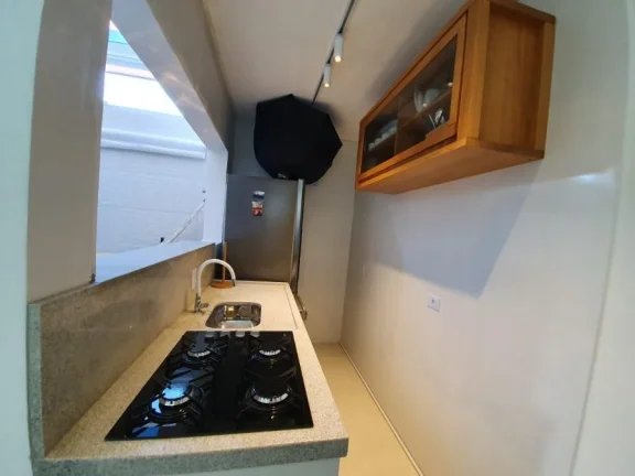 Imagem Apartamento para Venda por R$295.000,00 com 40m², 2 dormitórios, 1 vaga e 1 banheiro - Vila scarpelli, Santo andré / SP - Cód. BDI37067
