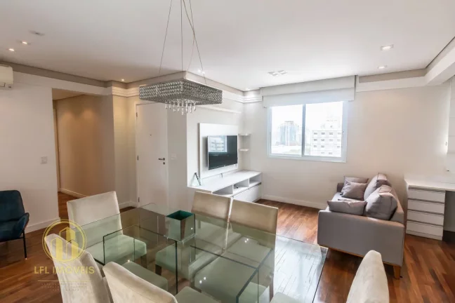 Imagem Apartamento Mobiliado para Locação, com 2 suítes e 2 vagas: Jardim Europa / Itaim Bibi