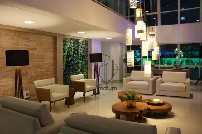 Imagem Cobertura Duplex de porteira fechada em condomínio club com jacuzzi privativa e vista para o mar da praia do Altiplano Cabo Branco - CO0318