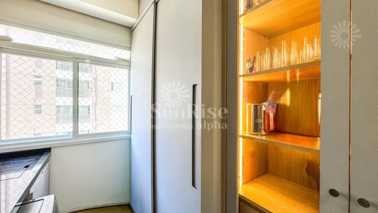 Imagem Apartamento Mobiliado para alugar em Alphaville com 3 quartos e 2 vagas - 84 m² R$8.435,00 pacote - Jardins de Monet - Barueri/SP