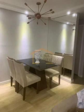 Imagem Apartamento com 55 m², composto por 2 dormitórios, sendo 1 suíte, além de 2 banheiros (social e ...