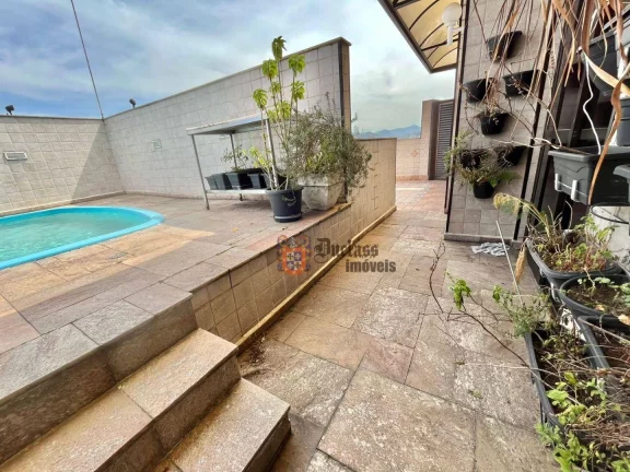 Cobertura com 4 dormitórios à venda, 444 m² por R$ 2.800.000,00 - Gonzaga - Santos/SP