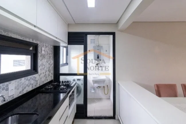 Imagem Apartamento com 72m², 3 dormitórios, sendo 1 suite, sala para dois ambientes, sacada, cozinha, ár...
