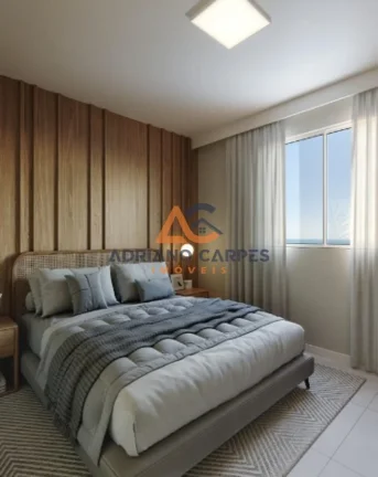 Imagem Adriano Carpes Imóveis vende - Apartamento com 2 dormitórios, a 350 metros da praia em Balneário Piçarras-SC