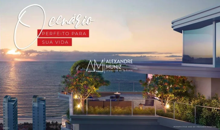 Imagem Edifício Sky Beira Mar, 4 suítes, imóveis de luxo em Fortaleza-CE