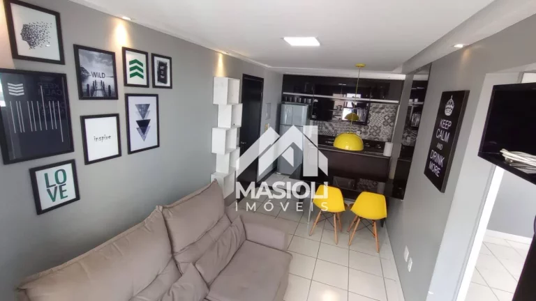 Apartamento com 2 dormitórios à venda, 55 m² por R$ 300.000,00 - Ataíde - Vila Velha/ES