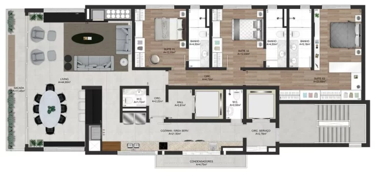 Imagem Montblanc - Apartamento à venda no bairro Moinhos de Vento - Porto Alegre/RS