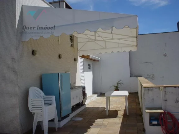 Imagem Cobertura à venda no Centro de Ribeirão Preto-SP - 3 quartos, 1 suíte, 3 salas, 3 banheiros, 2 vagas de garagem, 230m² - Quer Imóvel Negócios Imobiliários