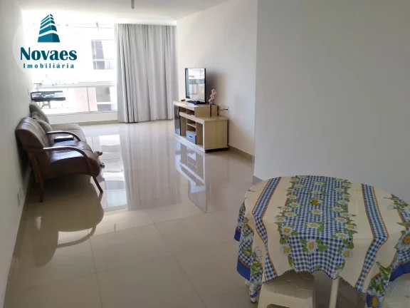 Imagem Apartamento 3 Quartos 2 Vagas de Garagem Para Alugar Temporada Edifício Alberto Daker Avenida Oceânica Praia do Morro Guarapari