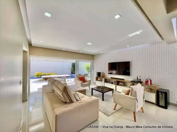Imagem Casa com 4 suítes, 315 m², à venda por R$ 2.800.000- Ganja Viana - Cotia/SP