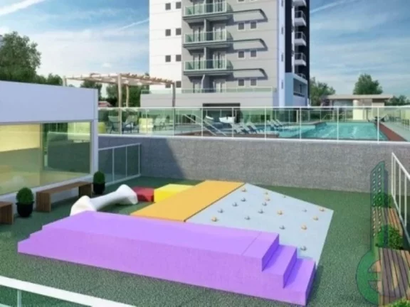Imagem Apartamento de 2 quartos na Vila Scarpelli, Santo André-SP, com 2 suítes, 3 banheiros e 2 vagas de garagem no Edifício Sky Patriani.
