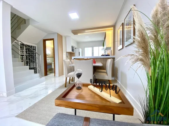 Imagem Casa com 3 Suítes Mobiliada e Decorada à Venda no Bairro Jardim Boa Vista - Guarapari/ES