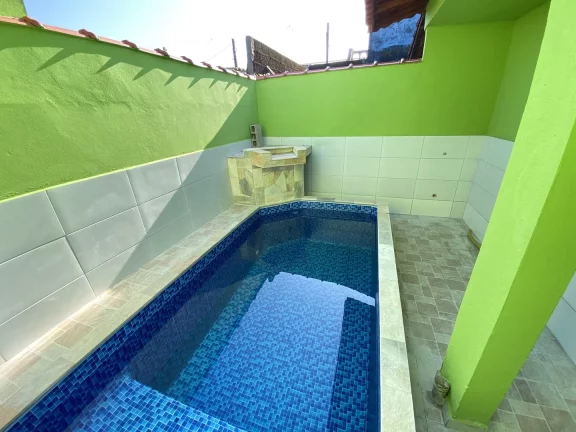 Imagem Casa com 2 dorms, Vila Atlântica, Mongaguá - R$ 295 mil, Cod: 1933