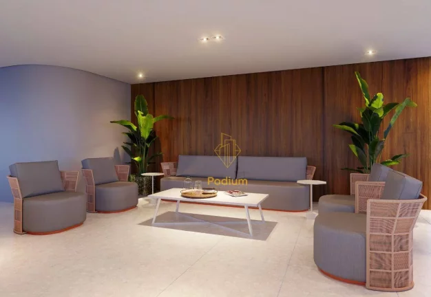 Imagem Flats térreo beira mar com área privativa na praia de Intermares- FL0160