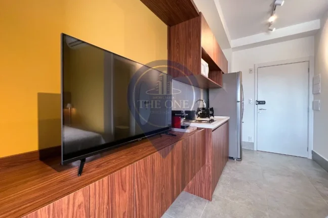 Imagem Aluguel de Apartamento - Indianópolis, São Paulo-SP 1 quarto, 1 suíte, 1 banheiro, 27m² de área.