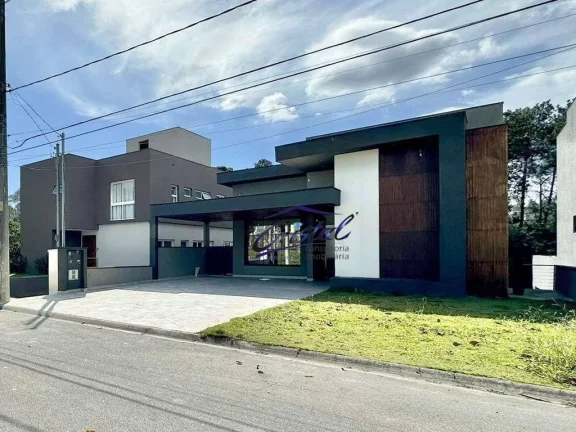 Imagem Casa com 5 quartos / suítes à venda, 411 m² - Condomínio Reserva Santa Maria - Jardim do Golf I - Jandira/SP