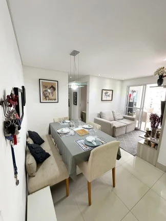 Imagem Apartamento 64M², 2Q, 1 Suíte, 2 Banheiros, 1 Vaga, Academia, Piscina Adulto e Infantil, Churrasqueira, Salão de Festas e Jogos, Playground, Sauna.