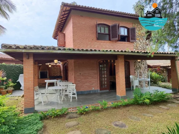 Imagem Casa para Aluguel de Temporada em Juquehy, 450 metros da praia, piscina, churrasqueira, 5 dormitórios, Max 14 pessoas | Juquehy Imobiliária