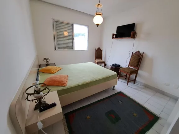 Imagem Apartamento com 3 dormitórios, 140 m² - venda por R$ 700.000,00 ou aluguel por R$ 5.000,00/mês - Pitangueiras - Guarujá/SP