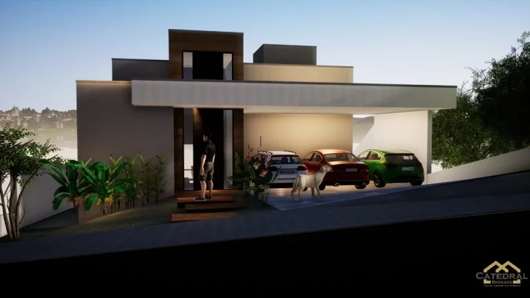 Imagem Casa em construção no Bosque do Horto com 3 Suítes e 3 vagas - Jundiaí/SP