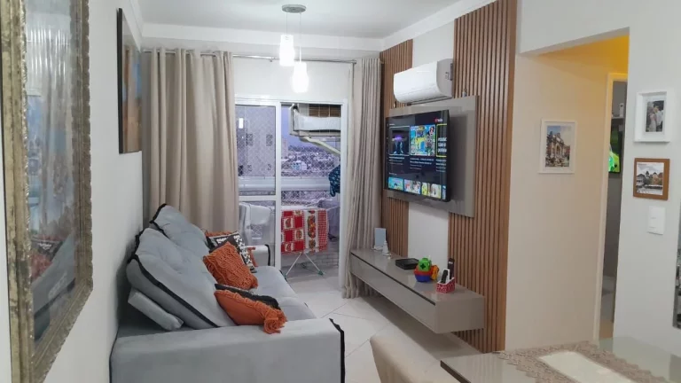 Imagem APARTAMENTO COM 2 DORMITÓRIOS À VENDA, 61 M² POR R$ 480.000,00 - TUPI - PRAIA GRANDE/SP