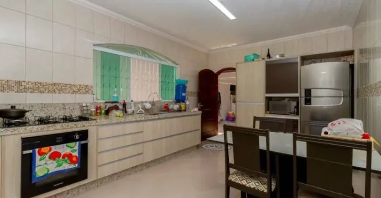 Imagem Sobrado com 3 dormitórios à venda por R$ 615.000 - Jardim Las Vegas - Santo André/SP