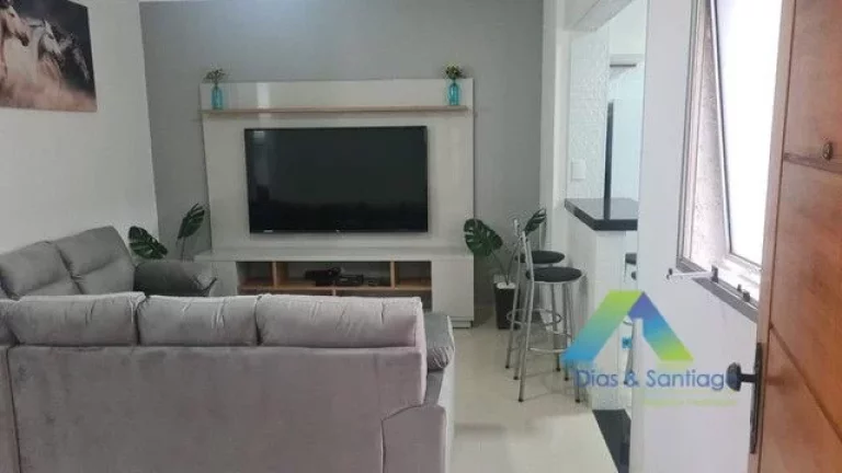Imagem CENTRO DE RUDGE RAMOS MOBILIADO Apartamento 48 metros, sem vaga excelente localização e valor !