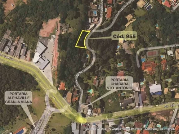Imagem Terreno à venda, 570 m² por R$ 295000,0 - Chácara São João - Carapicuíba/SP