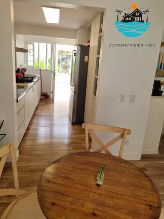Imagem Aluguel de temporada em Juquehy - Condomínio Pé na Areia. com 4 dormitórios, 2 suítes c/ vista ao mar, 2 vagas e max. 8 pessoas | Juquehy Imobiliária