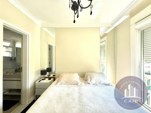 Imagem Apartamento 122m², 2 dormitórios aluguel por R$ 11.000/mês- Alphaville/SP