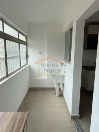 Imagem Apartamento 2 dormitórios, sala 2 ambientes, cozinha com armários, área de serviço, 2 banheiros,...