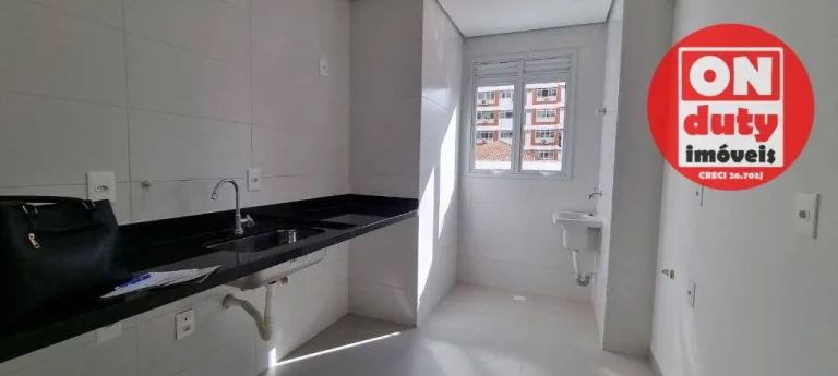 Imagem Apartamento com 2 dormitórios à venda, 76 m² por R$ 970.530,00 - Ponta da Praia - Santos/SP