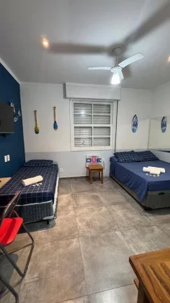 Imagem Apartamento à venda, 28 m² por R$ 300.000 - Embaré - Santos/SP