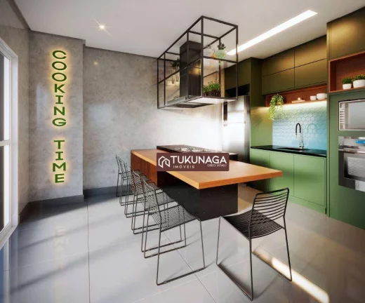 Imagem Apartamento com 1quarto à venda, 30 m² por R$ 370.000 - Picanco - Guarulhos/SP