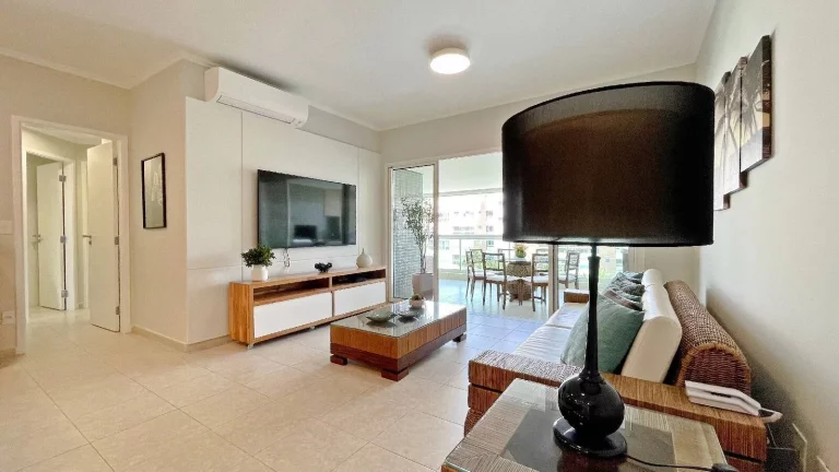 Imagem Apartamento decorado à venda com 3 dormitórios, 120m - Riviera - Módulo 7
