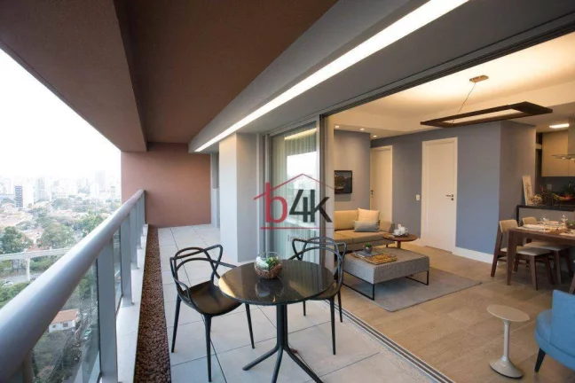 Imagem Apartamento mobiliado para alugar no Habitarte Brooklin 2, Rua Nova York nº 245.