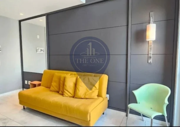 Imagem Studio de Luxo no Paraíso: 1 quarto, 1 suíte, 1 sala, 2 banheiros, 1 vaga - São Paulo-SP.