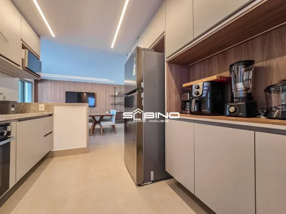 Imagem Apartamento Pé na Areia para Locação, com 3 Dormitórios 3 Suítes 143m² - Riviera de São Lourenço - Bertioga SP