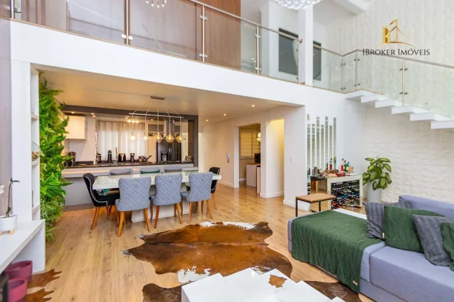 Imagem Sobrado mobiliado com 3 suítes à venda, 185 m² por R$ 1.530.000 - Uberaba - Curitiba/PR