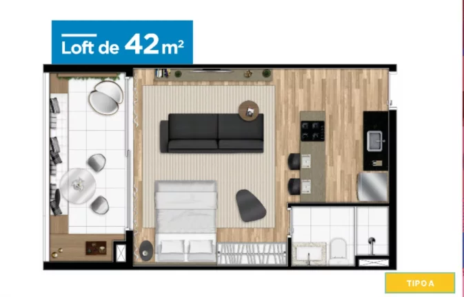 Imagem STUDIO RESIDENCIAL em São Paulo - SP, Campo Belo