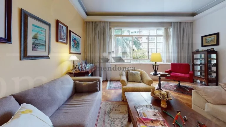 Imagem Apartamento em Higienópolis com 4 quartos (2 suites), e 1 vaga, 285m²