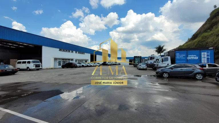 Imagem Galpão industrial 500m2, pé direito alto, em condomínio fechado.
