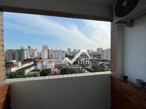 Imagem Apartamento com 2 dormitórios à venda, 72 m² por R$ 530.000,00 - Marapé - Santos/SP