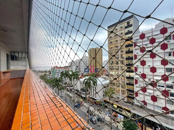 Imagem Apartamento com 3 dormitórios à venda, 168 m² por R$ 636.000 - Gonzaga - Santos/SP